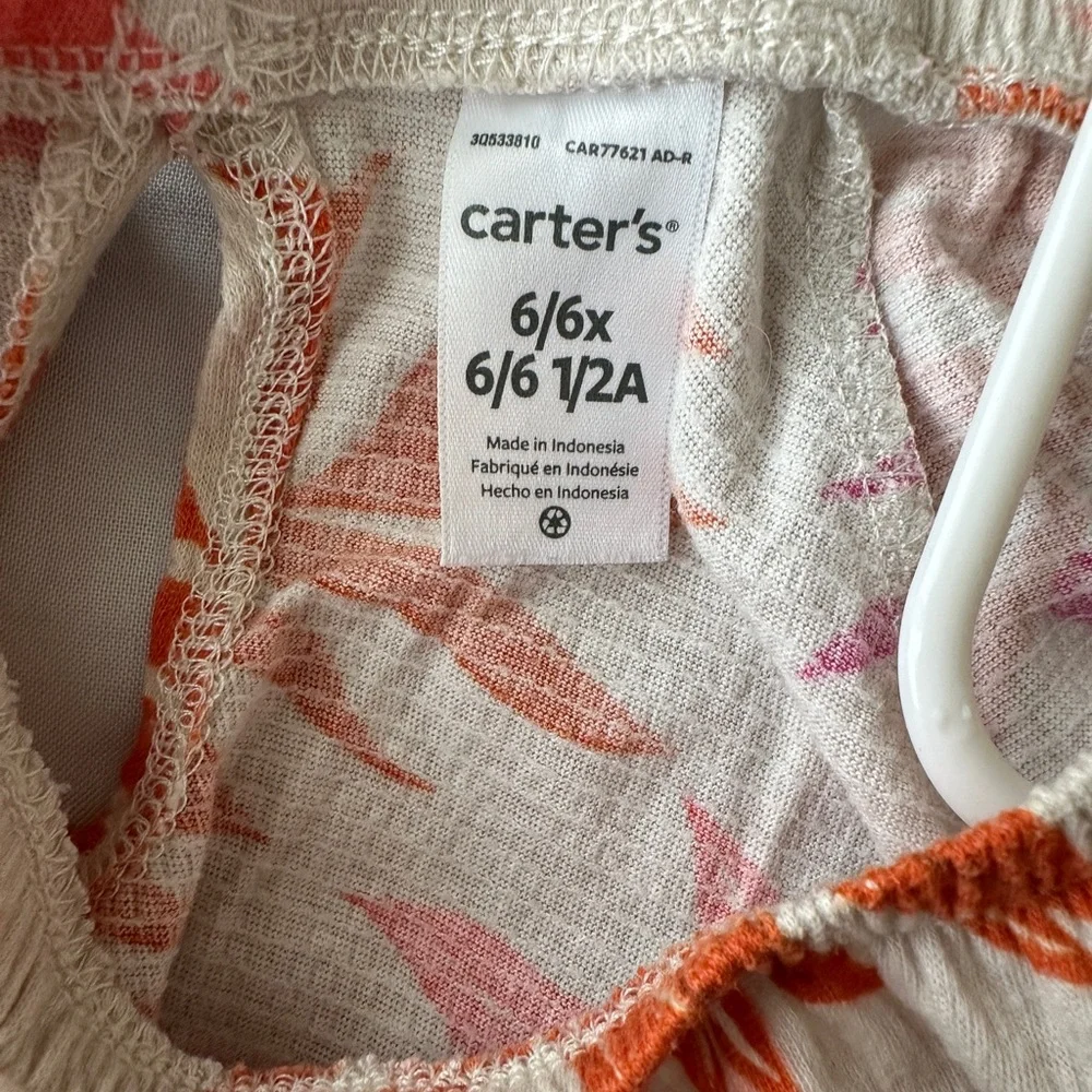 Carter’s Island Tie Back Tiered Dress